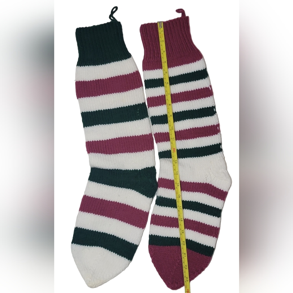 Christmas knitted vintage Holiday Stockings,socks